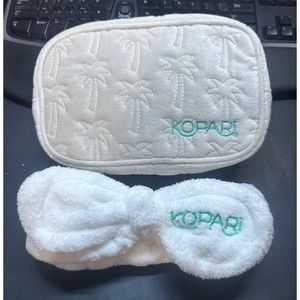 KOPARI makeup bag and headband